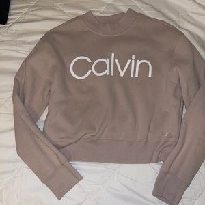 Calvin Klein cropped crewneck